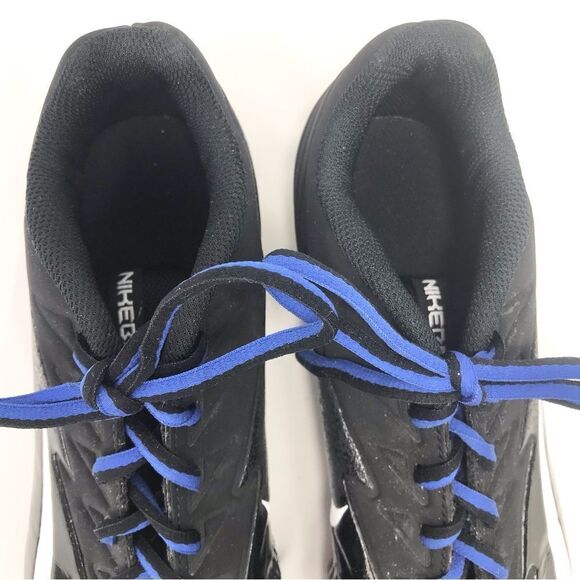 Nike Vapor Fast flex Black White Baseball Cleat Sneaker Shoes - Picture 4 of 12